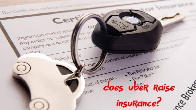 Does driving for Uber raise your insurance